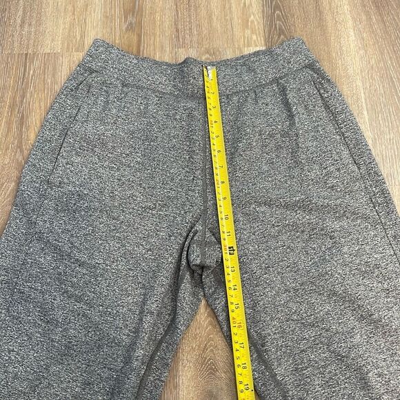 Lululemon Kung Fu Heathered Gray Black Sweat Pants Sz M - Picture 7 of 9